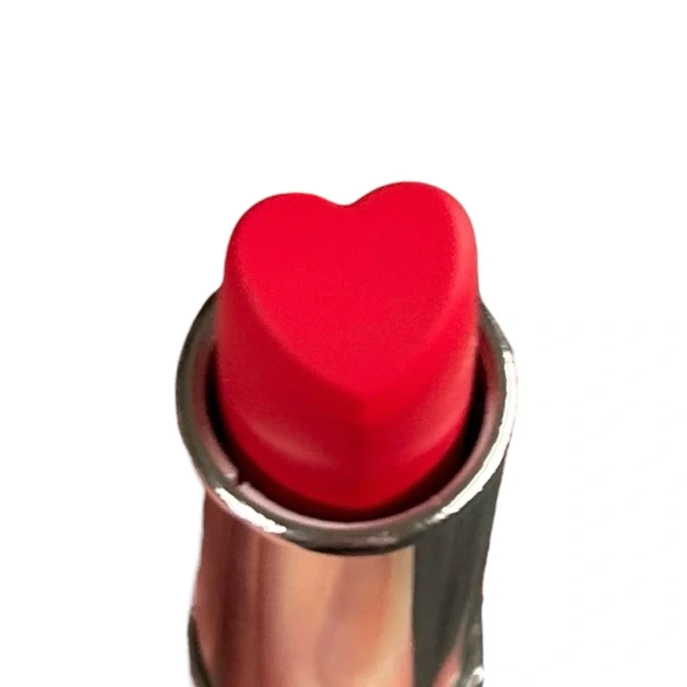 Holika Holika Heartful Moisture Heart Shaped Lipstick in Kissing Red Discont NIB